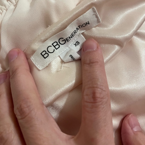 BCBG Blush Pink Spaghetti Strap Dress - Picture 10 of 10